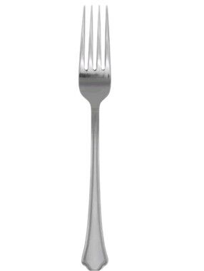 Pfaltzgraff Capri Frost Stainless Flatware 6 Dinner & 7 Salad Forks Silverware